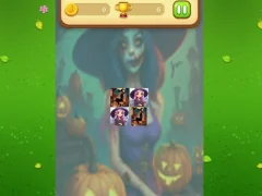 Halloween Witch Memory Match — δωρεάν online παιχνίδι