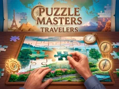 Puzzle Masters: Travelers — δωρεάν online παιχνίδι