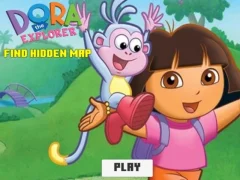 Dora the Explorer: Find Hidden Map — δωρεάν online παιχνίδι