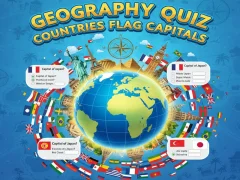 Geography Quiz Countries Flag Capitals — δωρεάν online παιχνίδι