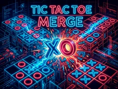 Tic Tac Toe Merge — δωρεάν online παιχνίδι