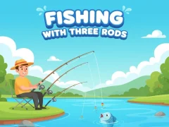 Fishing With Three Rods — δωρεάν online παιχνίδι