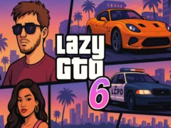 Lazy GTO 6 — δωρεάν online παιχνίδι