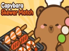 Capybara Skewer Match — δωρεάν online παιχνίδι