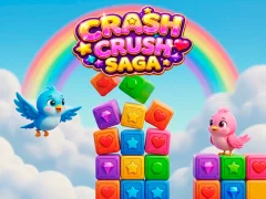 Crash Crush Saga — δωρεάν online παιχνίδι