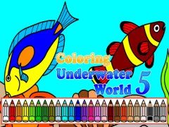 Coloring Underwater World 5 — δωρεάν online παιχνίδι