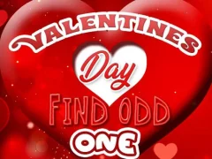 Valentines Day Find Odd One — δωρεάν online παιχνίδι
