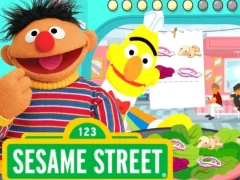 123 Sesame Street: Super Salad Diner — δωρεάν online παιχνίδι