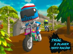 Trial 2 Player Moto Racing — δωρεάν online παιχνίδι