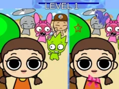 Sprunki and Squid Game Difference — δωρεάν online παιχνίδι