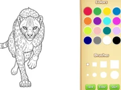 Wild Animals Coloring Book — δωρεάν online παιχνίδι