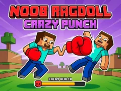 Noob Ragdoll: Crazy Punch — δωρεάν online παιχνίδι