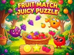 Fruit Match Juicy Puzzle — δωρεάν online παιχνίδι
