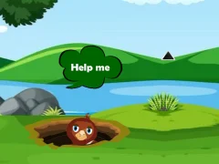Help Injured Bird Fallen Down — δωρεάν online παιχνίδι