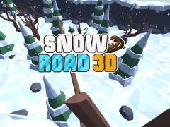 Snow Road 3D — δωρεάν online παιχνίδι