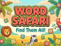Word Safari — δωρεάν online παιχνίδι