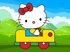 Cute Kitty Car Jigsaw — δωρεάν online παιχνίδι
