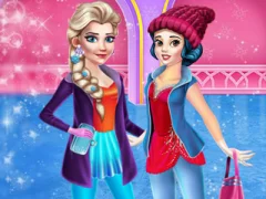 Princess Winter Activities — δωρεάν online παιχνίδι