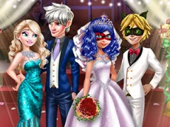 Ladybug Wedding Royal Guests — δωρεάν online παιχνίδι