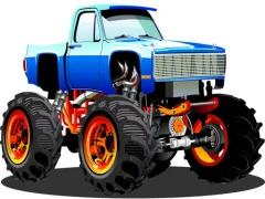 Monster Truck Puzzle — δωρεάν online παιχνίδι