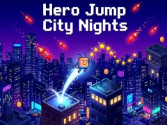 Hero Jump City Nights — δωρεάν online παιχνίδι