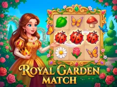 Royal Garden Match — δωρεάν online παιχνίδι