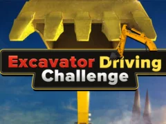 Excavator Driving Challenge — δωρεάν online παιχνίδι