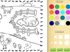 Farming Coloring Book For Kids — δωρεάν online παιχνίδι