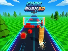 Cube Rush 3D — δωρεάν online παιχνίδι