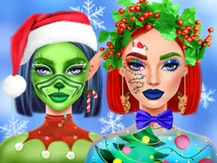 Ellie Christmas Makeup — δωρεάν online παιχνίδι