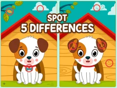 Spot 5 Differences — δωρεάν online παιχνίδι