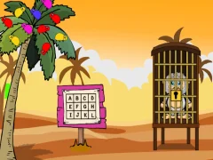 Desert Monkey Escape — δωρεάν online παιχνίδι