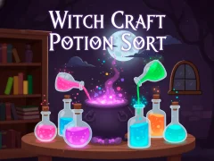 Witch Craft Potion Sort — δωρεάν online παιχνίδι