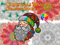 Christmas Mandala Coloring Book for Adults — δωρεάν online παιχνίδι