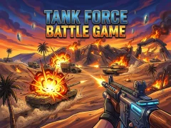 Tank Force Battle Game — δωρεάν online παιχνίδι