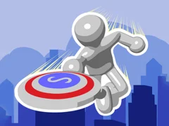 Mr Disc: Slingshot Strike — δωρεάν online παιχνίδι