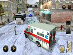 Modern city ambulance simulator — δωρεάν online παιχνίδι
