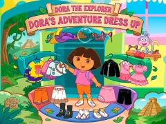 Dora The explorer Dora's Adventure Dress Up — δωρεάν online παιχνίδι