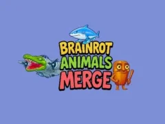 Brainrot Animals Merge — δωρεάν online παιχνίδι