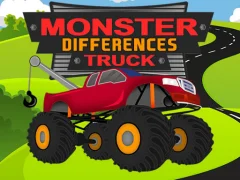 Monster Truck Differences — δωρεάν online παιχνίδι