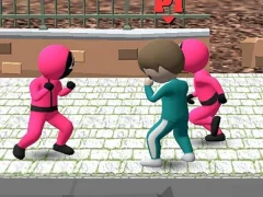 Squid Game Multiplayer Fighting — δωρεάν online παιχνίδι