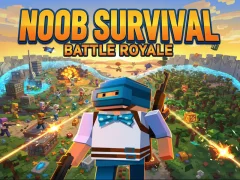 Noob Survival: Battle Royale — δωρεάν online παιχνίδι