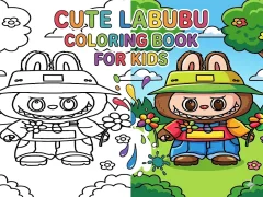 Cute Labubu Coloring Book for Kids — δωρεάν online παιχνίδι