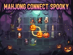Mahjong Connect Spooky — δωρεάν online παιχνίδι