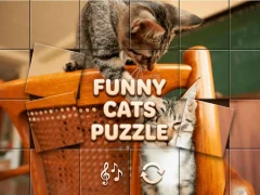 Funny Cats Puzzle — δωρεάν online παιχνίδι