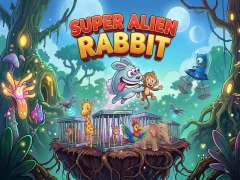 Super Alien Rabbit — δωρεάν online παιχνίδι