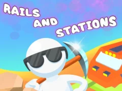 Rails and Stations — δωρεάν online παιχνίδι