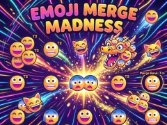 Emoji Merge Madness — δωρεάν online παιχνίδι