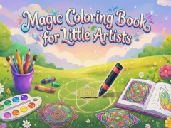 Magic Coloring Book for Little Artists — δωρεάν online παιχνίδι