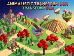 Animalistic Transform Run — δωρεάν online παιχνίδι